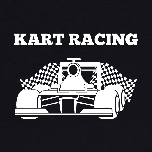 Kart Racing Gift Idea by Qwerdenker Music Merch